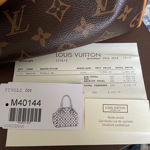 Louis Vuitton Tivoli GM - Excellent/Like New Condition - Picture 2 of 15